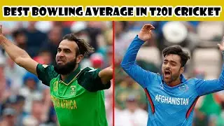 Top 5 Bowlers with Best Bowling Averages in T20i Cricket | Variety Creator | Abdullah Munir