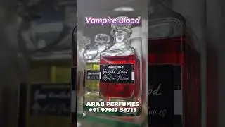 vampire blood bath and body wash @Arab_Perfumes #attar #coimbatore #fragrance #ajmalperfumes
