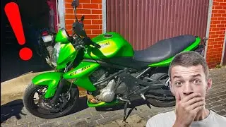 Garage #6 Kawasaki ER6-N zawory, synchro, etc. i MARCHEWY !!!