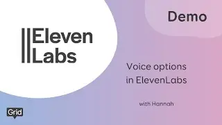 Discover ways to use ElevenLabs to create an AI voice that you can use in Grid