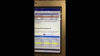 How to set a tool change mid position on a Haas with a NGC control.