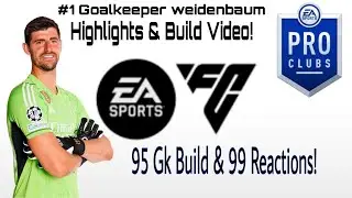 FC 24 | Goalkeeper Build/Highlights Video | El Renovado | Vpg, and Tournaments |