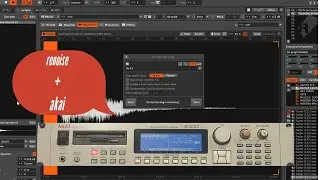 Make a Jungle Track with me in renoise with akai s3000xl