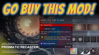 Kindling the Flame Mod - Prismatic Recaster is Selling TODAY | Destiny 2