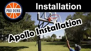 Apollo Basketball Hoop Installation - Pro Dunk - In-Ground Basketball Goal Installation and Assembly