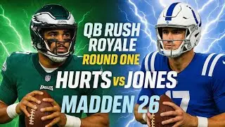 Jalen Hurts vs Daniel Jones | Winner Advances! | QB Rushing Royale Round 1 | Madden 26