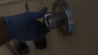 tub shower valve banging & leaking in wall