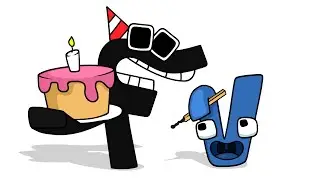 HBD to you but V is crazy / Alphabet Lore