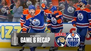 2024 NHL Stanley Cup Final: Oilers SMOTHER Panthers to FORCE Game 7 | CBS Sports