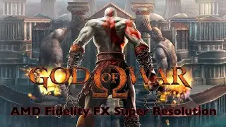RPCS3 God of War HD | AMD Fidelity FX Super Resolution | Comparison Test