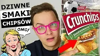 WIELKI TEST DZIWNYCH CHIPSÓW - LAY'S i INNE!