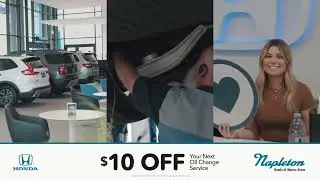 Take $10 OFF Your Next Oil Change | Napleton Honda of Morton Grove #service