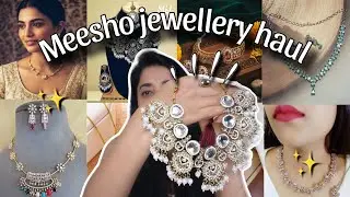 Покупки украшений от MEESHO 🥰💕||Жемчужное ожерелье от Meesho | богемное и изящное украшение #mees...