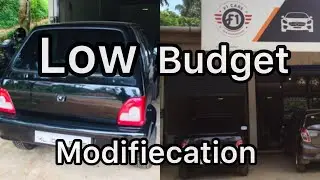 Maruthi 800modified black colour how to modified in Maruthi 800 low budget#marutisuzuki #maruthi800