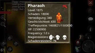 Forgotten tales  - 4th BOSS - PHARAO (Level 750-999) - special THX to Oggy, Der King and myself