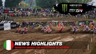 News Highlights | Monster Energy FIM Motocross of Nations 2021 | Italy #Motocross