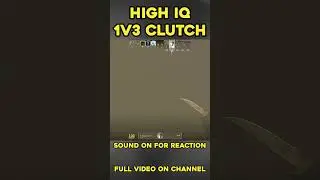 How to CLUTCH A 1v3 in CS2 #shorts #cs2
