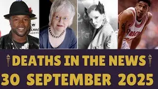 American Legends Who Died Today | Celebrity Deaths 30 September