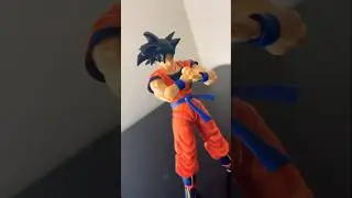 Posing SHF Bardock and SHF Goku #dragonball #figure #goku #dragonballz #dragonballfans