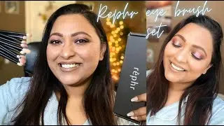 REPHR MINI EYESHADOW BRUSH SET DEMO | SMITHY SONY