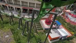 Serpentikah coaster at Parque Aztlan, Mexico City.