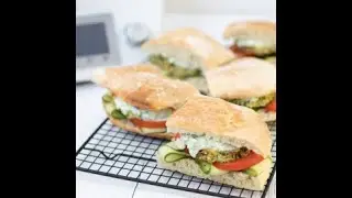 Burger à la grec et Pain Ciabatta Thermomix
