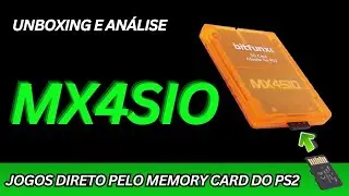 MX4SIO - Unboxing e Análise do Adaptador de cartão sd para Playstation 2 - Jogos pelo Memory card!