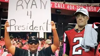 MATT RYAN FROM THE FIELD TO THE FRONT OFFICE. Atlanta Falcons president of football Matt Ryan.