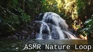10-Hour Beautiful Waterfall Nature Loop &mdash; ASMR Sounds for Sleep & Relaxation