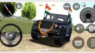 Modified Mahendra Thar Car Game | ( Gadi Wala Game ) Indian Cars Simulator Games   