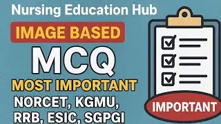 IMAGE BASED MCQ #norcet #NURSINGOFFICER #aiims #aiimsdelhi #nursing #bscnursing #nursingstudent #rrb