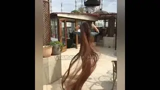 Girls with #superlonghair 😱#beautifulhair#hairgoals #longhair#rapunzelhair#gorgeoushair#longesthair