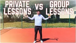 Private Lessons vs Group Lessons | What&rsquo;s Better for Your Tennis?