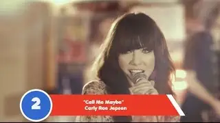 Top 5 Songs Of 2012 - Billboard Hot 100 Year End 2012