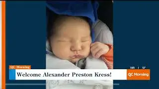 WELCOME TO QC MORNING ALEX KRESS