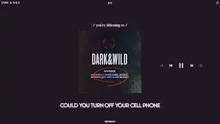 bts - could you turn off your cell phone (slowed + reverb)
