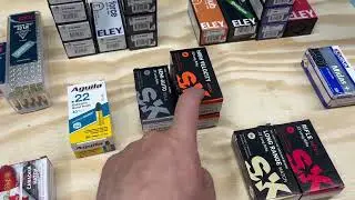CZ 457 MTR Ammo Test - Quick update