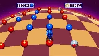 Secret Sonic Mania Blue Sphere Stage