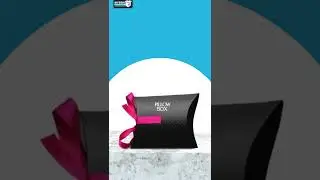 Custom Pillow Boxes || Pillow Box || #shorts #packaging