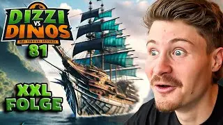 XXL Baufolge: Unser neues OP PIRATENSCHIFF| DIZZI vs DINOS #81