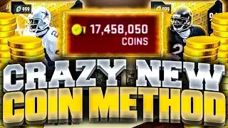 INSANE NEW COIN MAKING METHOD IN MADDEN 20!! ULTIMATE GUIDE TO MAKE FAST COINS IN MADDEN 20!!
