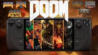DOOM Franchise on Steam Deck | Full Performance Test