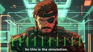 Into the Simulation: Lo-fi Beats 🎮 | Chill MGS3 Music Mix
