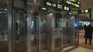 Sweden, Stockholm City Train Station, SMW elevator