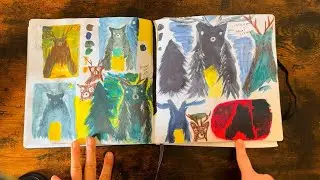 Sketchbook Tour | learning and exploring of a beginner artist✨
