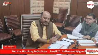 DY CM Chairing a Meeting at Civil Secretariat Srinagar 
