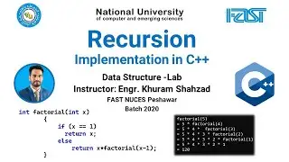 Data Structure Lab  7: What is Recursion | Loop vs Recursion and  Application| Implementation in C++