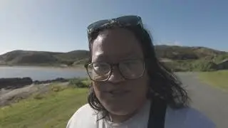 Walk to Kaitawa point at Whitireia Park in Titahi Bay, New Zealand