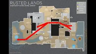 Rusted Lands Titan skating routes
