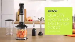 VonShef 800W 3 In 1 Hand Blender
